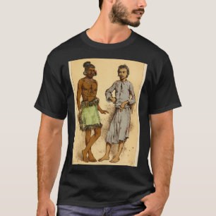 Camiseta Polinésia Esquerda e Malaio Pintor