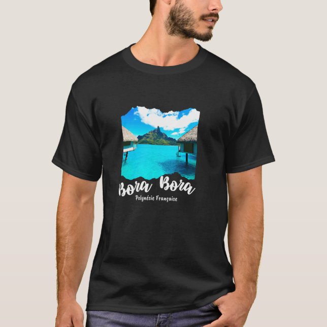 Camiseta Polinésia Francesa Bora Bora (Frente)