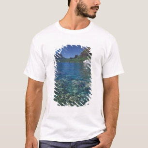 Camiseta Polinésia Francesa, Moorea. Baía de Cooks. Navio d