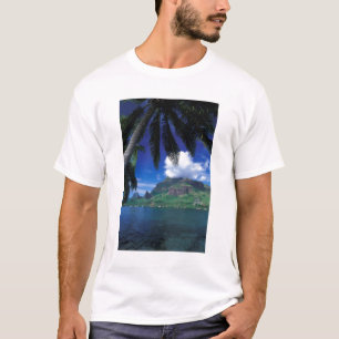 Camiseta Polinésia Francesa, Moorea. Baía de Cooks. Verde