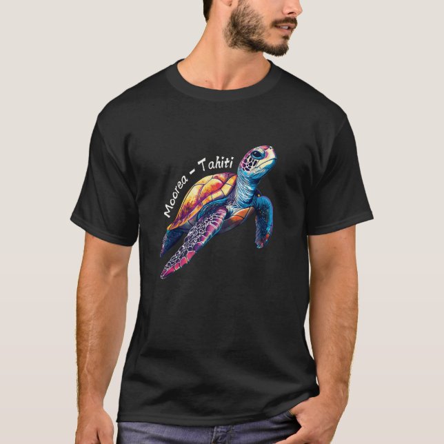 Camiseta Polinésia Francesa Moorea Taiti (Frente)