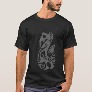 Camiseta Polinésia Maori Aia Tatuagem Tribal Espiritual Nov