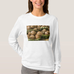 Camiseta Polinésia, Reino de Tonga. Exposição de cocos
