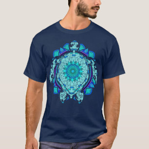 Camiseta Polinésia Tattoo Turtle Lover Hawaiian Tribal Man