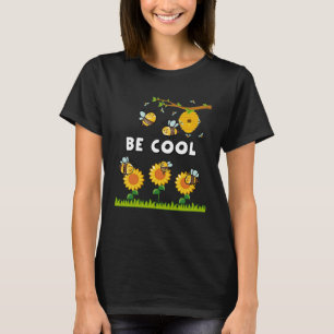 Camiseta Polinização E Colmeia Legal De Abelhas Para Crianç