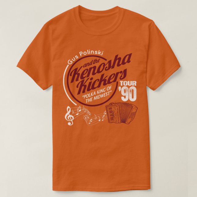 Camiseta Polinski e o Kenosha Kickers Mug (Frente do Design)