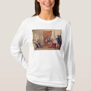 Camiseta Poliphilus que ajoelha-se antes da rainha