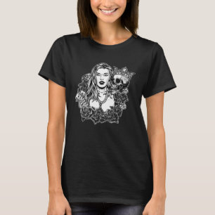 Camiseta Polital mexicano art Ficar em casa rap Chola sk