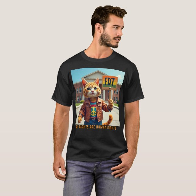 CAMISETA POLÍTICA DE DIREITOS DO FDT GAY (Frente Completa)