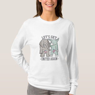 Camiseta Política dos EUA - O Vamos Se Une Novamente