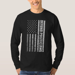 Camiseta Políticos Defensores Anti-Libertarians Governos Po