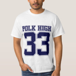 Camiseta Polk Bundy alto 33