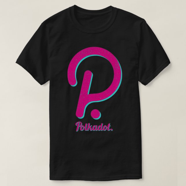 Camiseta Polkadot Crypto Coin, DeFi Altmoney, Bloco Ethélio (Frente do Design)