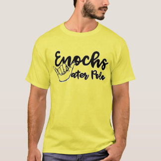 Camiseta Pólo aquático fraco de Enochs do cair da tintura
