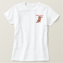 Camiseta Polo Bordada Beaver orgulhosamente canadense