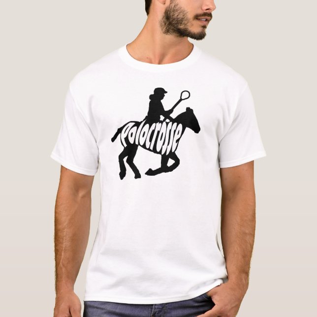 Camiseta Polocrosse (silhueta) 3 (Frente)