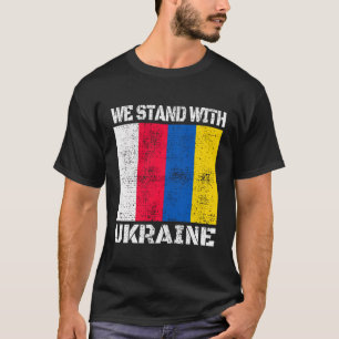 Camiseta Polonês Apoiamos O Polônia Ucraniano Que Temos Com