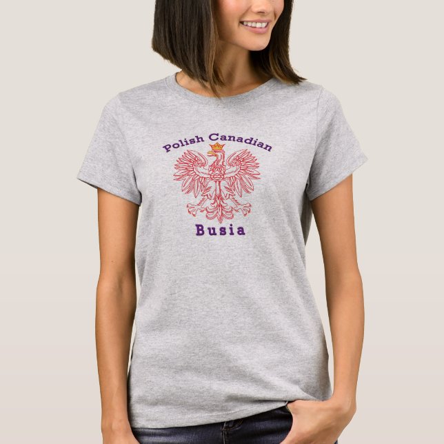 Camiseta Polonês Canadiano - Busia (Frente)