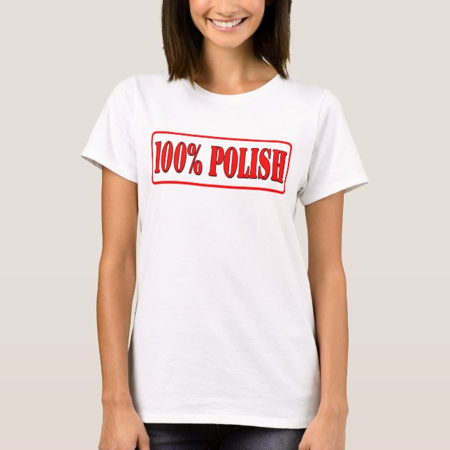 Camiseta Polonês de 100% (Frente)