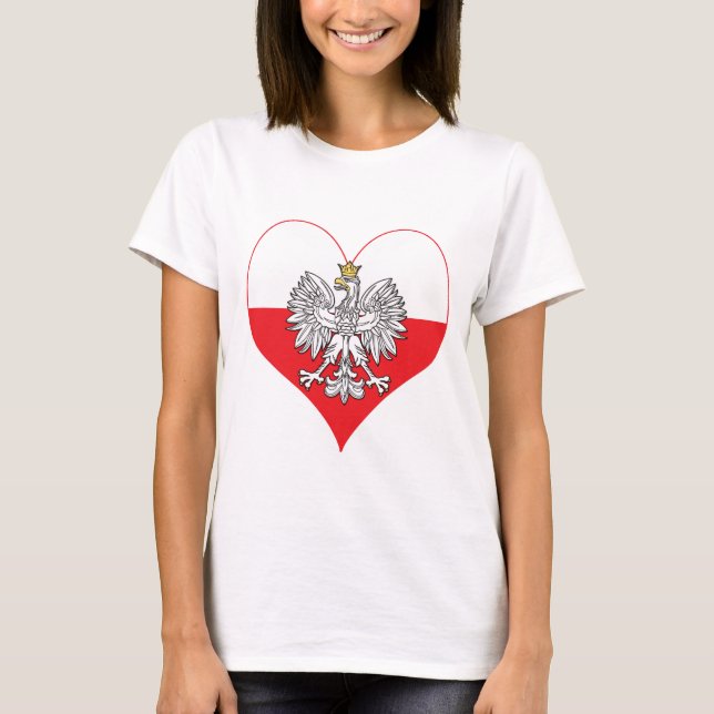 Camiseta Polonês Eagle Heart (Frente)