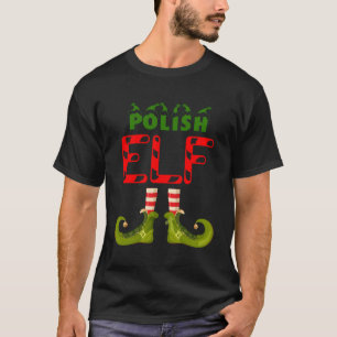 Camiseta Polonês Elf Funny Group Correspondendo A Pijama Fa