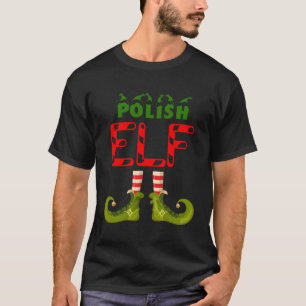 Camiseta Polonês Elf Funny Group Correspondendo A Pijama Fa