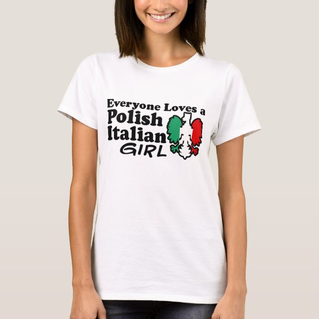 Camiseta Polonês italiano (Frente)