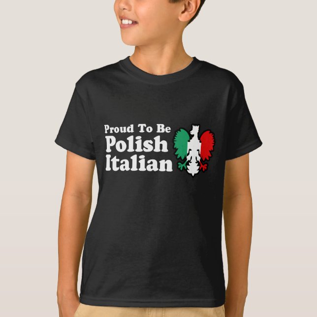 Camiseta Polonês italiano (Frente)