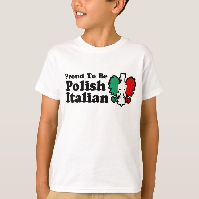 Camiseta Polonês italiano (Frente)