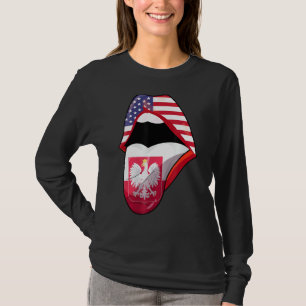Camiseta Poloneses Americanos Raízes Usa Polska Polônia Láb