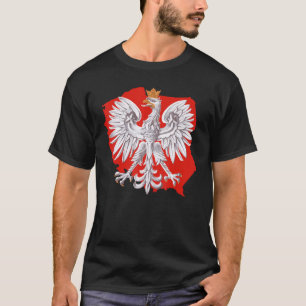 Camiseta Poloneses Polônia Polska Homens Mulheres Crianças