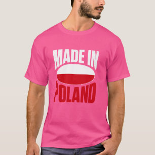 Camiseta Polônia Bandeira Americana Polonesa Polska