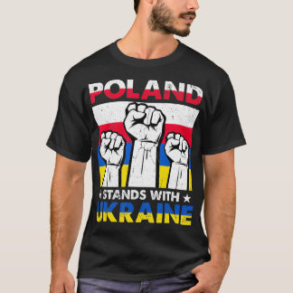 Camiseta Polônia com peças da Ucrânia 
