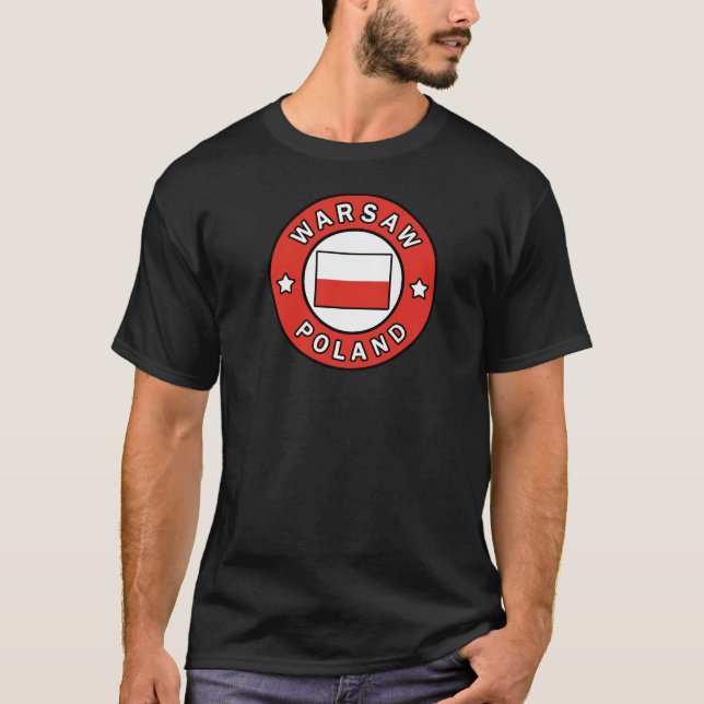 Camiseta Polônia de Varsóvia (Frente)