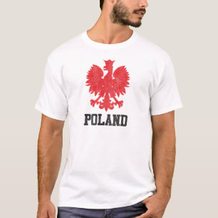 Camiseta Polônia do vintage
