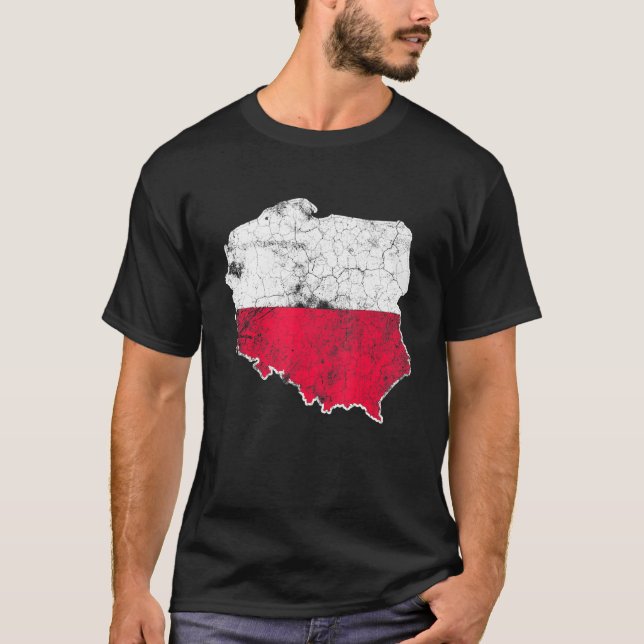 Camiseta Polônia East Europe Traveler Souvenir Holiday Ba (Frente)