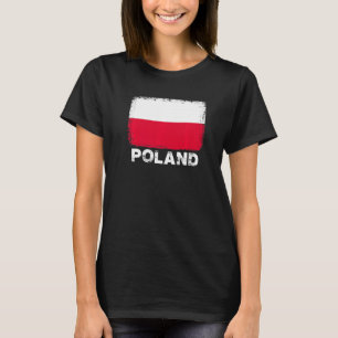 Camiseta Polônia Flag apoia Pessoas Poloneses Homens