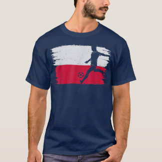 Camiseta Polônia Flag Soccer Futebol Jersey Fan Polonês 