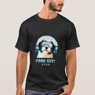 Camiseta Polônia Lowland Sheepdog Ski Park Cidade Utah Dog