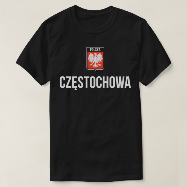 Camiseta Polônia Pride Polska Roots Czestochowa (Frente do Design)