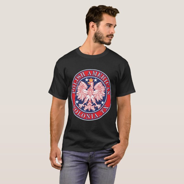 Camiseta Polonia Texas Polska Eagle (Frente Completa)