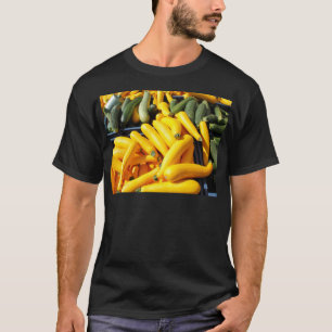 Camiseta Polpa no amarelo e no verde