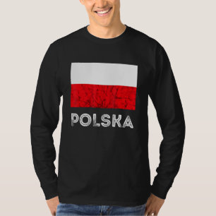 Camiseta Polska Bandeira da Polônia Águia Polonesa Raízes P