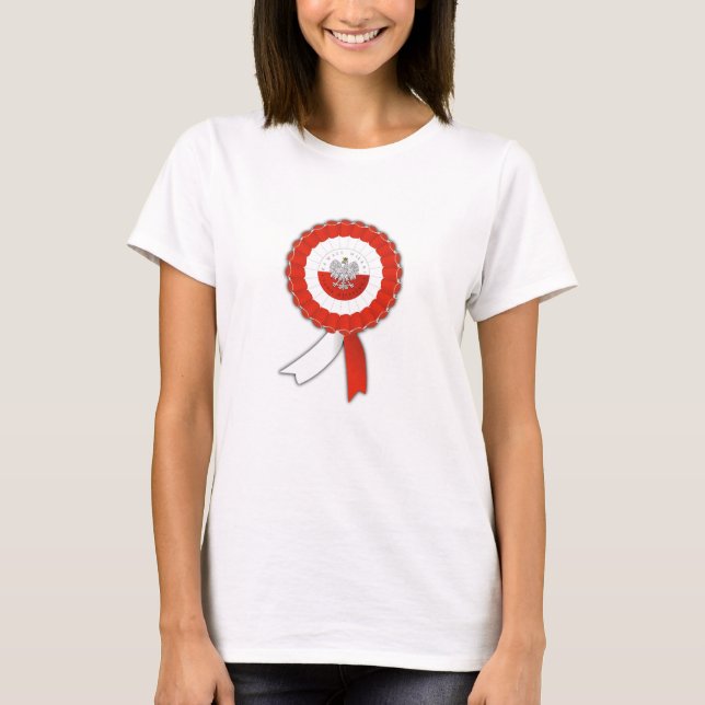 Camiseta Polska Polônia Polonesa Independência Dia Cotillio (Frente)