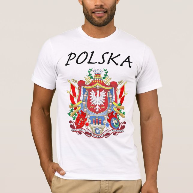 Camiseta Polska três cidades (Frente)