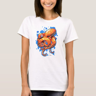 Camiseta polvo alaranjado -