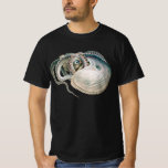 Camiseta Polvo Argonauta, Animais Marinhos Antigos<br><div class="desc">Ilustração antiga de vida marinha com design de animal selvagem apresentando um polvo argonauta ou náutilo de papel, com oito longos braços tentaculares e um grande corpo redondo por Giacomo Merculiano, 1896. Encontrado principalmente em oceanos e mares tropicais e subtropicais. Argonauta significa marinheiro no Argo.</div>