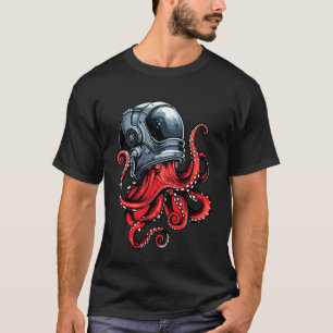Camiseta Polvo Astronauta Alucinante com Capacete Espacial