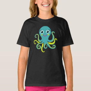 Camiseta Polvo azul e amarelo