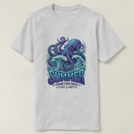 Camiseta Polvo Azul Gigante / roupa férias de verão